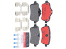 Mercedes-Benz GLE-Class, GL-Class, M-Class, GLS-Class 2012-2019 Brake Pad Set - Brembo Ceramic 0004201705