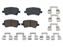 Volvo S80, XC70, V70 2007-2016 Brake Pad Set - Akebono Euro 30671575