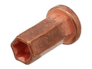 BMW 3 Series, 5 Series, 4 Series, 7 Series, 1 Series, 2 Series & More 2007-2019 Copper Flange Nut - Elring Klinger 18407502196