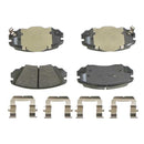 Saab 9-5 2010-2011 Brake Pad Set - Akebono Pro-Act 13237753