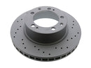 Porsche 911 1989-1994 Brake Disc - Zimmermann Sport Z Cross Drilled 96435104106
