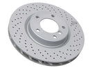 BMW Z3, M3 1995-2002 Brake Disc - Zimmermann Sport Z Cross Drilled 34112227172