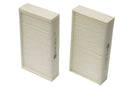 BMW X3, X4 2011-2018 Cabin Air Filter Set - Mann Filter 64119237159