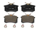 Volkswagen Passat, Audi A6, Allroad, S6 1998-2005 Brake Pad Set - ATE 4B0698451E