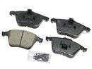 Volvo S40, V50, C70 2004-2013 Brake Pad Set - Akebono Euro 30742029